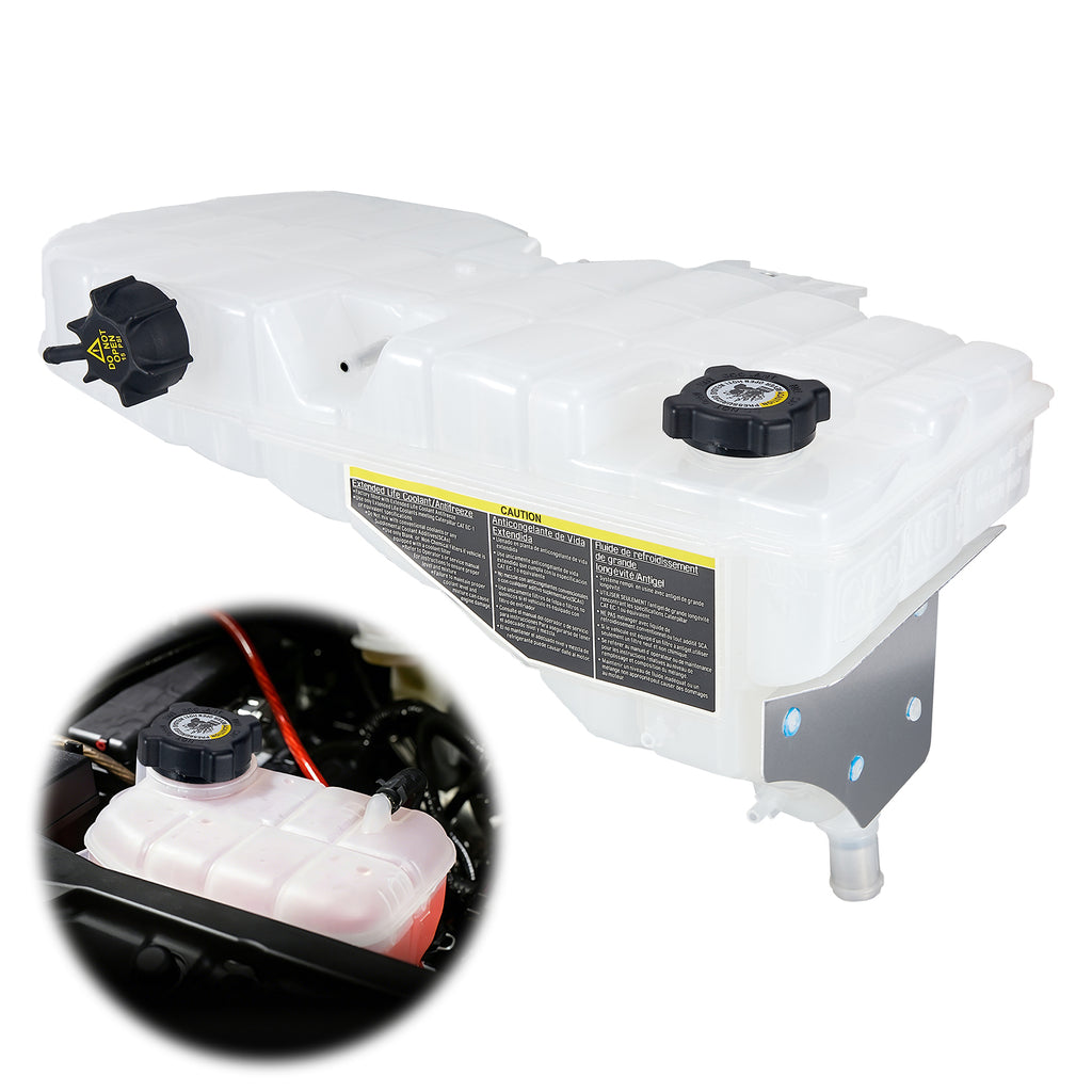 Heavy-Duty Coolant Surge Tank for Kenworth T600 / T660 / T800 / W900 & Peterbilt 330-389 Semi Trucks – Fits 2008+ (PL-5403-ET2)