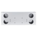 34" Chrome Stainless Rear Light Panel – 4 Large 4" Corner Lights (PR-9010SS)