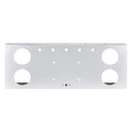34" Chrome Stainless Rear Light Panel – 4 Large Corner Lights + Mini LED Holes (PR-9009SS)