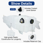 Heavy-Duty Coolant Surge Tank for Freightliner Columbia / M2 / Century & Sterling Semi Trucks – Replaces A05-25263 Series - view 3