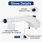 Heavy-Duty Coolant Surge Tank for Volvo VNM Semi Trucks – Fits 2007-2020, Replaces 20968795 / 21038101 - view 3