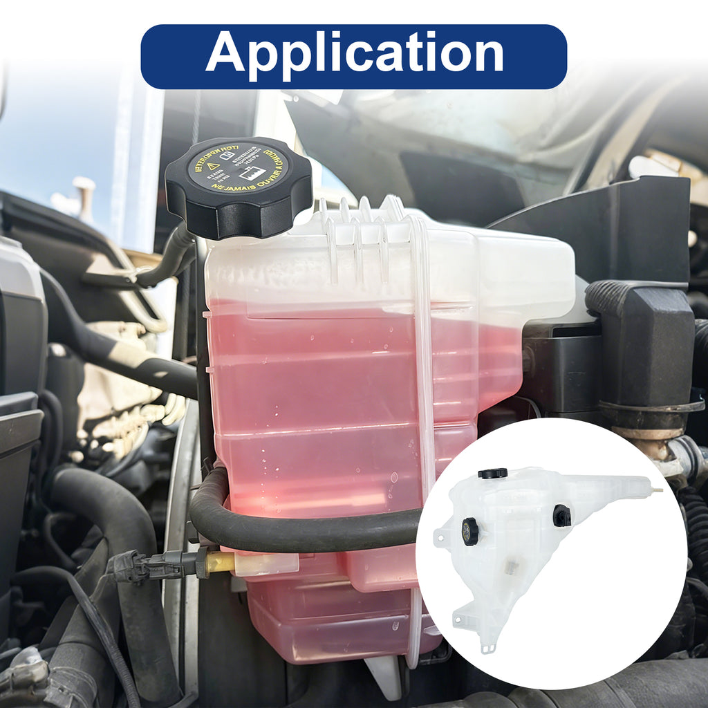 Heavy-Duty Coolant Surge Tank for Freightliner Columbia / M2 / Century & Sterling Semi Trucks – Replaces A05-25263 Series (PL-5203-ET1)