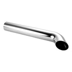 Chrome Curved Exhaust Stack – 6" Diameter – 18", 24", 36", 48" Lengths – Truck Smokestack - view 10