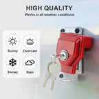 Red Container / Gladhand Padlock with Key - view 7