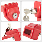 Red Container / Gladhand Padlock with Key - view 10