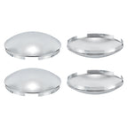 Chrome Hubcap – Dome, 4-Clip – 8.9" × 8.6" - view 3
