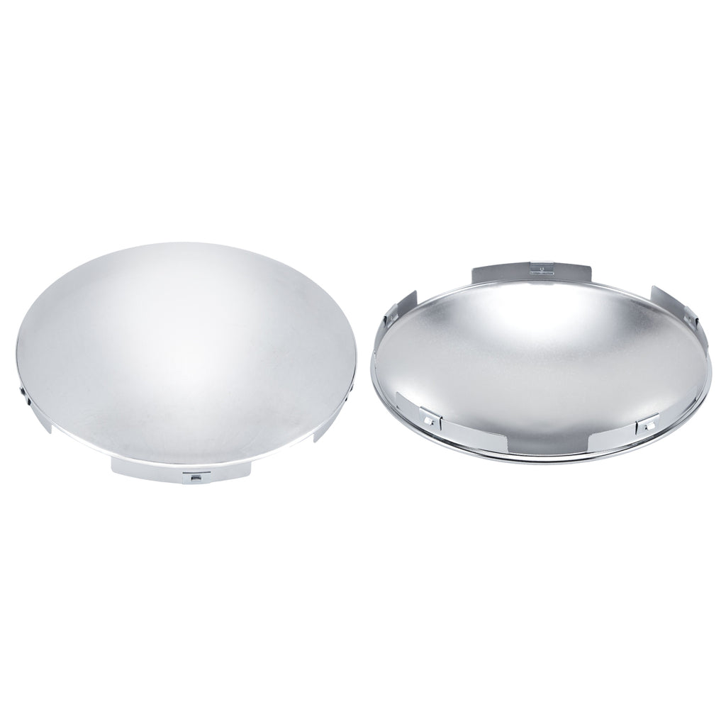 Chrome Hubcap – Dome, 5-Clip – 8.9" × 8.6" (H1F85N5-H51)