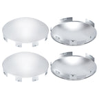 Chrome Hubcap – Deep Skirt Dome, 6-Clip – 8.9" × 8.6" - view 3