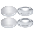 Chrome Hubcap – Flat Dome – 8.35" × 8" - view 3