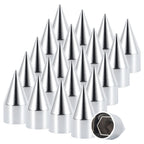 Chrome Spike Push-On Lug Nut Covers – 33 mm – 20 / 40 / 60 Pack (HBC02)