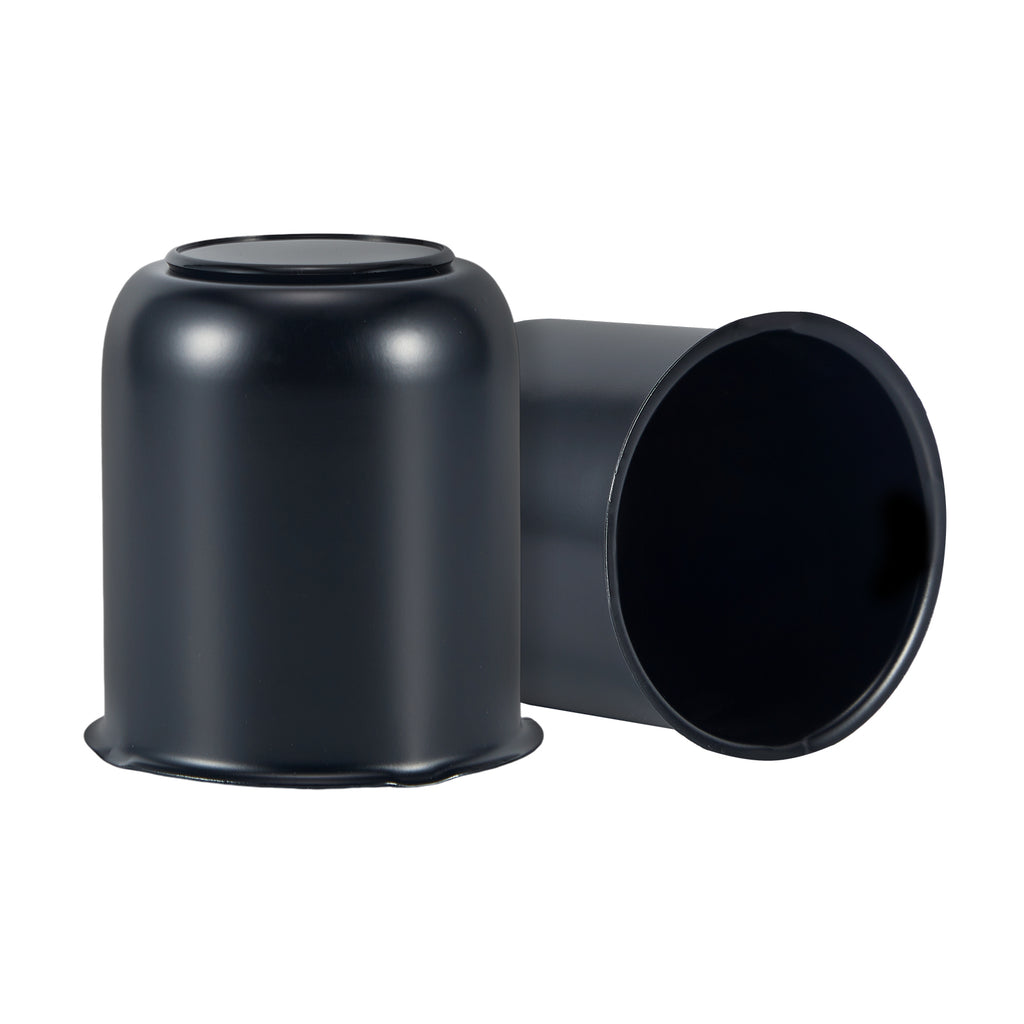 Matte Black Lug Nut Cover – Squat Dome – 3.62" × 3.19" (LT7 BK)