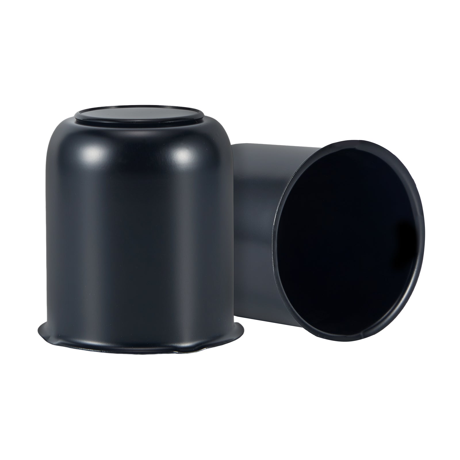 Matte Black Lug Nut Cover – Squat Dome – 3.62" × 3.19" (LT7 BK)