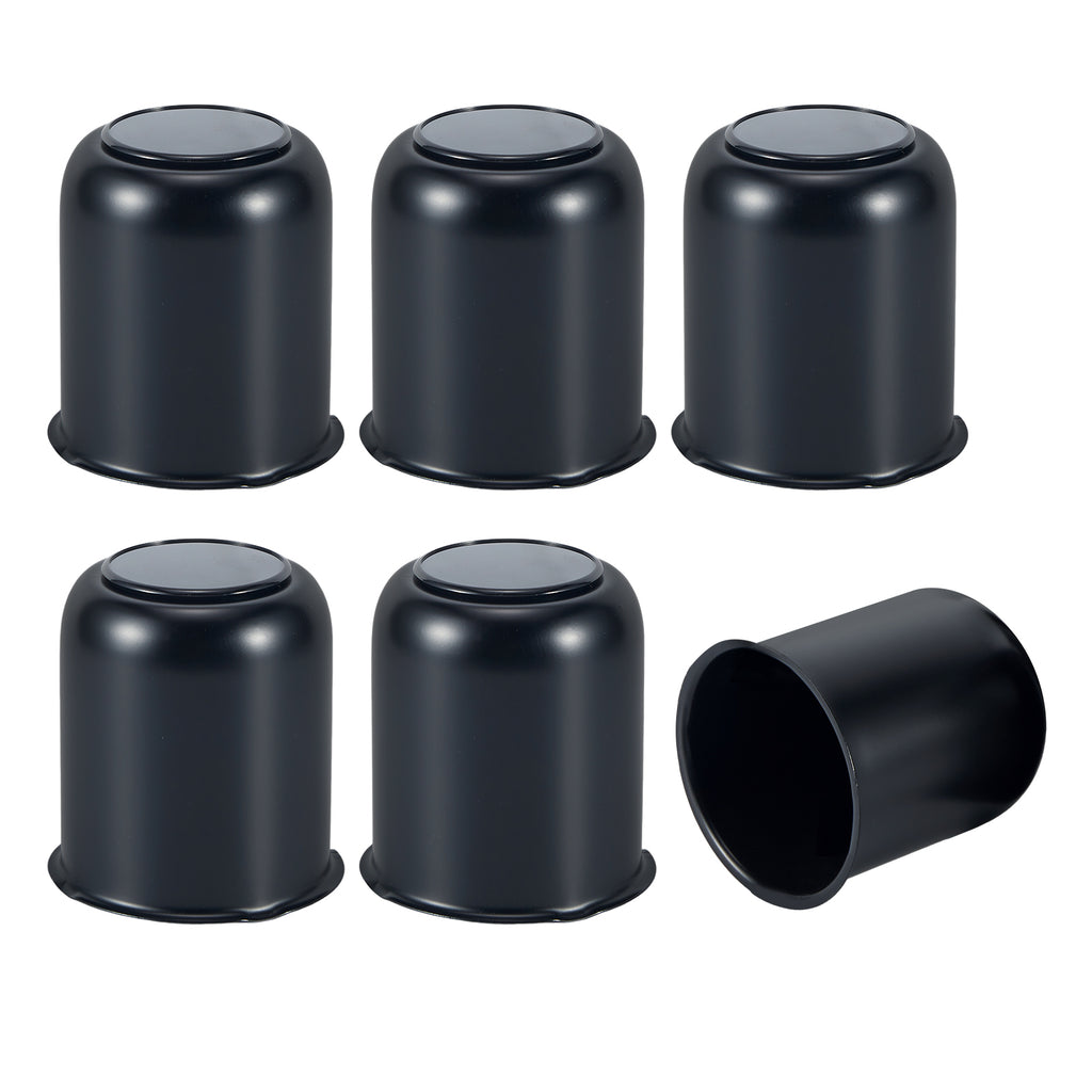 Matte Black Lug Nut Cover – Squat Dome – 3.62" × 3.19" (LT7 BK)