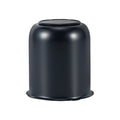 Matte Black Lug Nut Cover – Squat Dome – 3.62" × 3.19" (LT7 BK)