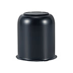 Matte Black Lug Nut Cover – Squat Dome – 3.62" × 3.19" (LT7 BK)