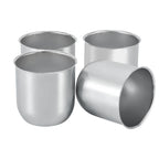 Lug Nut Cover – Dome Cylinder – 4.29" × 4.25" – Stainless / Black - view 3