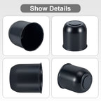 Lug Nut Cover – Dome Cylinder – 4.29" × 4.25" – Stainless / Black - view 16