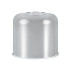 Chrome Lug Nut Cover – Tall Dome Cylinder – 4.33" × 4.88"