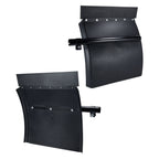 Black 24" Quarter Fender with Mounting Bracket (PL-3001-24)