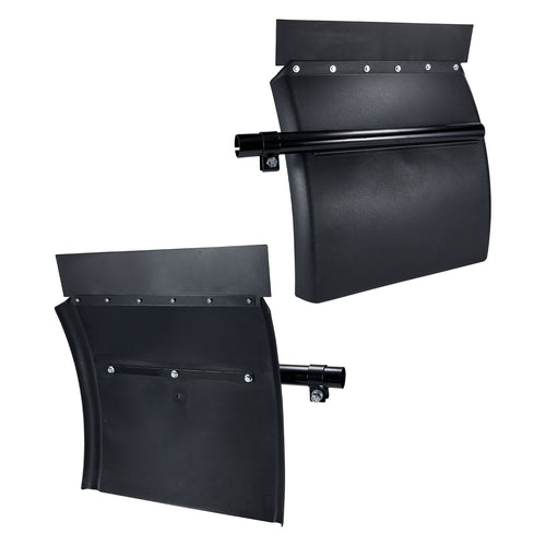 Black 24" Quarter Fender with Mounting Bracket (PL-3001-24)