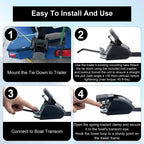 Retractable Ratchet Buckle with Hook — Auto-Winding Cargo Strap - view 11