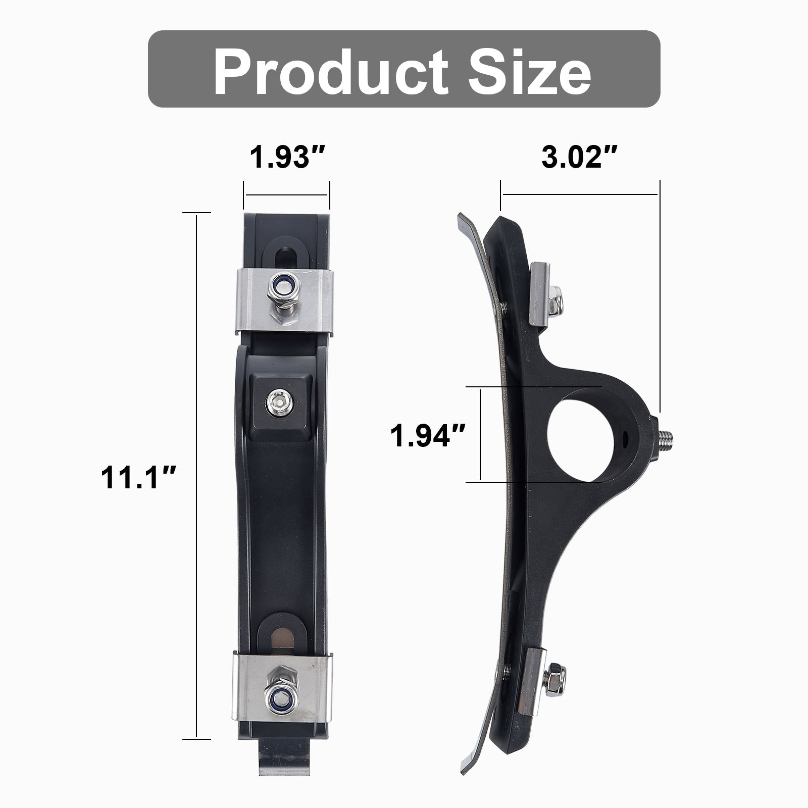 Plastic Pipe Clamp Bracket Set (AC301SS)