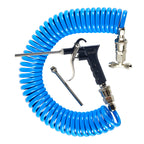 Blue Coiled Air Hose + Blow Gun Kit — Truck Air System - view 2