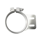 Chrome Exhaust Stack Clamp – 5" – With Mounting Bracket