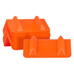 Rigid Deep-V Corner Protector — 10-Pack with Mesh Bag — Orange / Yellow / Red - view 2