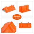 Rigid Deep-V Corner Protector — 10-Pack with Mesh Bag — Orange / Yellow / Red - view 4