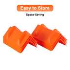 Rigid Deep-V Corner Protector — 10-Pack with Mesh Bag — Orange / Yellow / Red - view 8