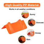 Rigid Deep-V Corner Protector — 10-Pack with Mesh Bag — Orange / Yellow / Red - view 9