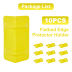 Rigid Deep-V Corner Protector — 10-Pack with Mesh Bag — Orange / Yellow / Red - view 16