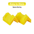 Rigid Deep-V Corner Protector — 10-Pack with Mesh Bag — Orange / Yellow / Red - view 17