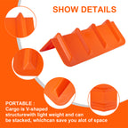 Large Rigid Corner Protector — 4-Pack Orange - view 5