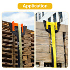 Corner Protector Kit with Telescoping Install Pole — 15 Corners + Mesh Bag + Pole — Yellow / Blue / Black / Orange / Red (PL-CPH01+SL-CA446) - view 3