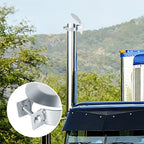 Chrome Exhaust Rain Cap – Spring-Hinge – 4", 5", 6" Diameters - view 6