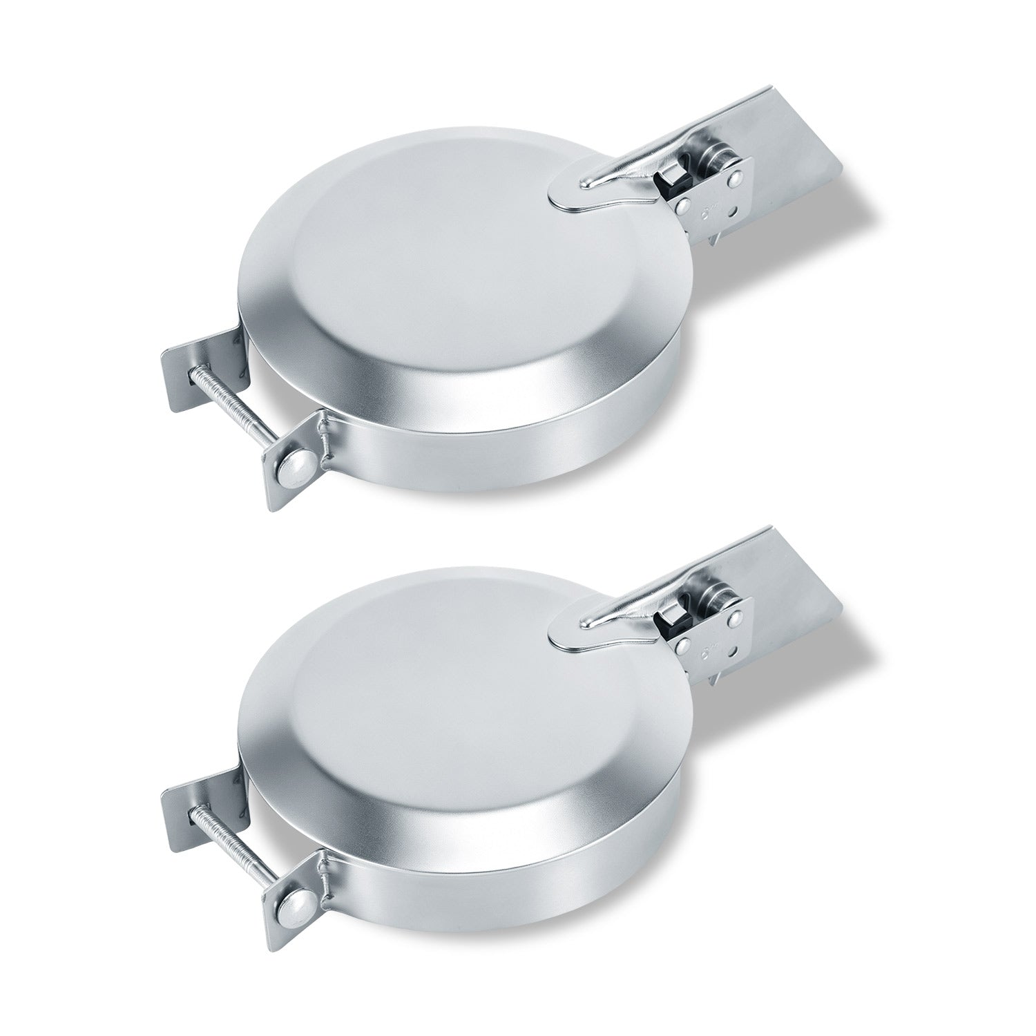 Chrome Exhaust Rain Cap – Spring-Hinge – 4", 5", 6" Diameters