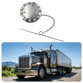 Fuel Tank Cap — Diesel Push-Turn, Chrome with Chain (PL-L1A)