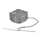 Fuel Tank Cap — Chrome Bolted-Center Design - view 2