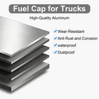 Fuel Tank Cap — Chrome Bolted-Center Design - view 5