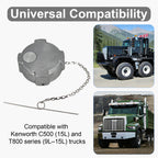 Fuel Tank Cap — Chrome Bolted-Center Design - view 7