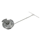 Fuel Tank Cap — Flip-Up Chrome with Chain - view 3