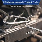 5th Wheel King Pin Puller — T-Handle Chrome - view 8