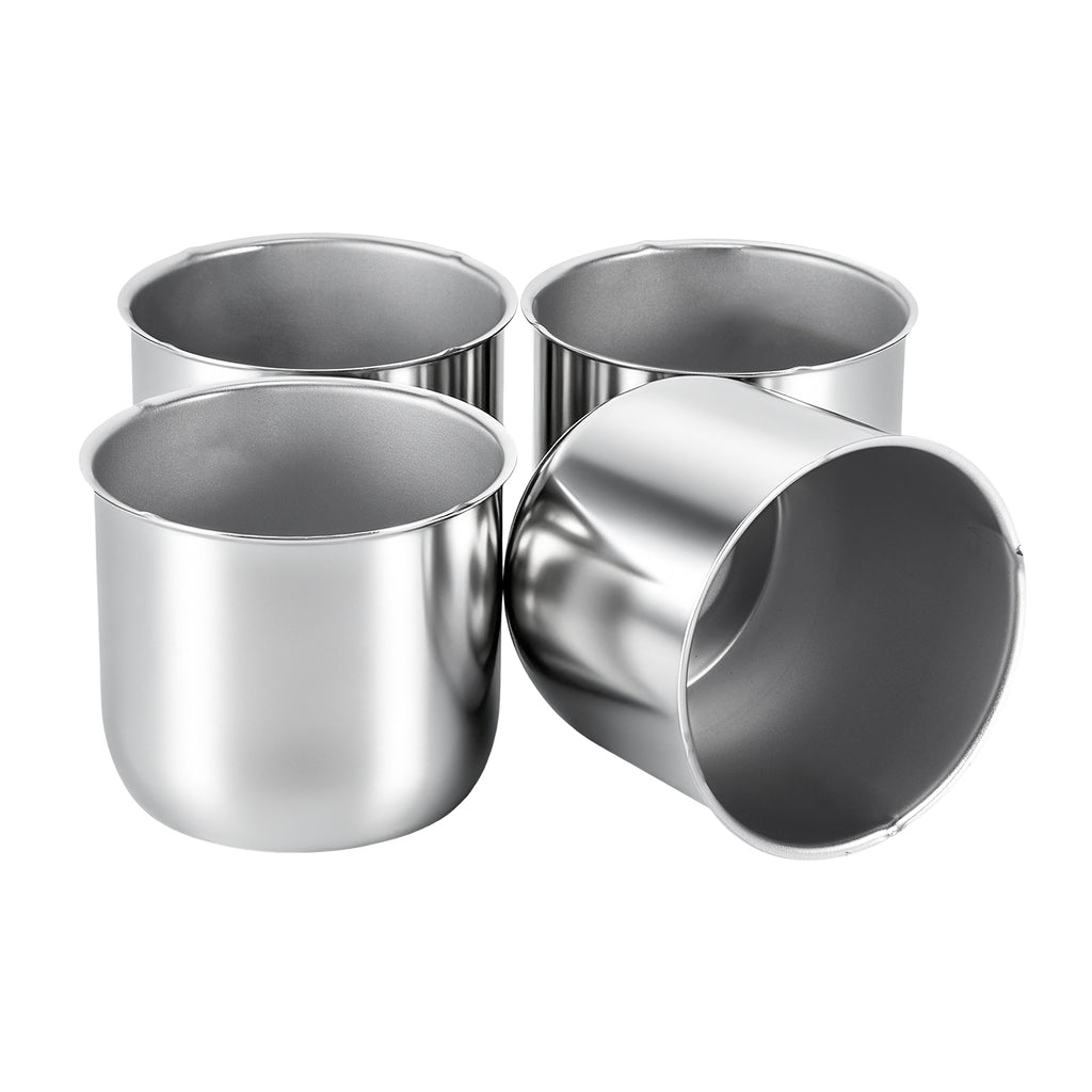 Lug Nut Cover – Dome Cylinder – 3.66" × 4.25" – Stainless / Black (LT4)