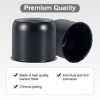 Lug Nut Cover – Dome Cylinder – 3.66" × 4.25" – Stainless / Black - view 16