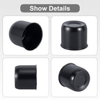 Lug Nut Cover – Dome Cylinder – 3.66" × 4.25" – Stainless / Black - view 17