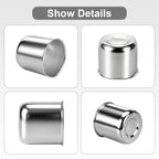 Chrome Lug Nut Cover – Cylindrical Dome – 4.33" × 4.25" - view 7