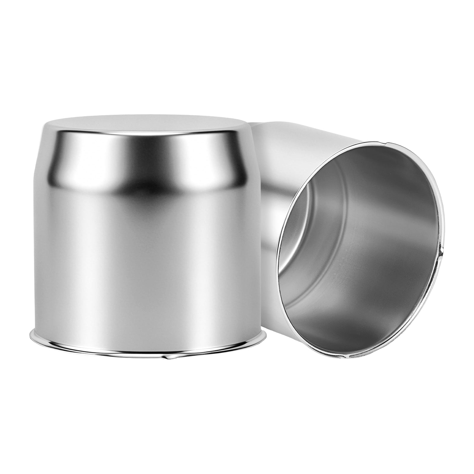 Chrome Lug Nut Cover – Large Dome Cylinder – 5" × 5.15" (LT6)