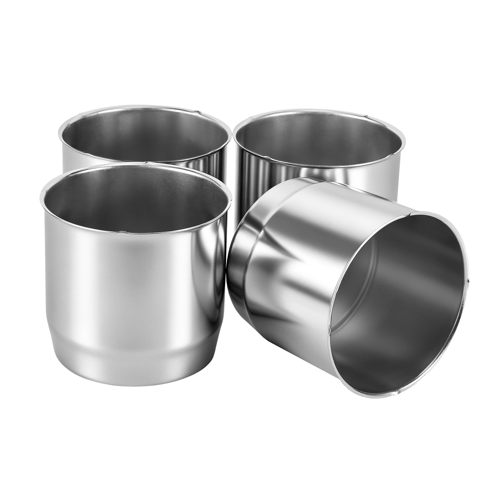 Chrome Lug Nut Cover – Large Dome Cylinder – 5" × 5.15" (LT6)